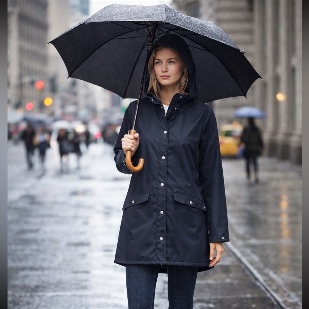 Aqua Raincoat